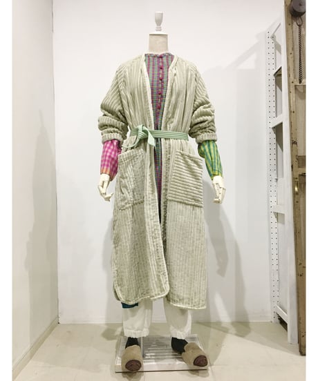 【残り僅か】elsa esturgie/ｺｯﾄﾝ100%ｺｰﾃﾞｭﾛｲｺｰﾄ/ﾗｲﾑｸﾞﾘｰﾝ