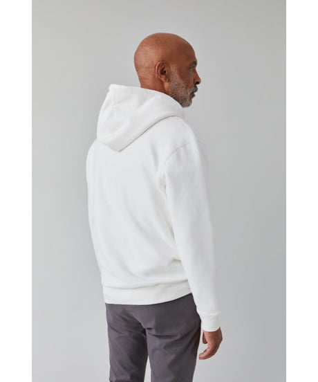 【残り僅か】CLOSED Men's/コットンパーカー/ホワイト