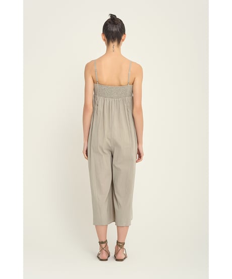 Cotton 100% / Jump suit / Dry Thyme