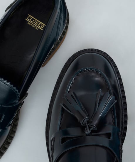 【残り僅か】CLOSED Lady’s Tassel loafers/Dark green