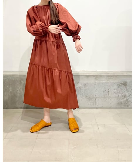 【残り僅か】TEIJA/ドレス/ｺｯﾄﾝｻﾃﾝ・Blushing