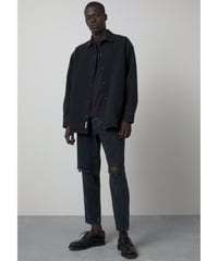 CLOSED Men's/ﾆｰｶｯﾄｵﾌ・X-lentﾃｰﾊﾟｰﾃﾞﾆﾑ/ﾌﾞﾗｯｸ＆ｸﾞﾘｰﾝ