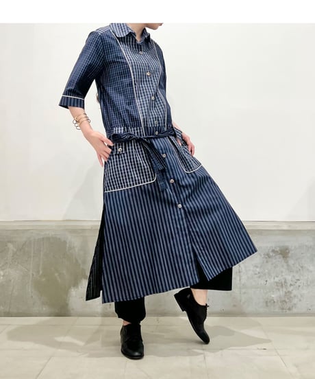 Marche21/コットン100%サラサラのシャツ地/ジャケット