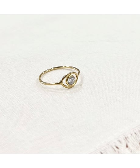【残り僅か】nina des criquets/Eye design ring/4sr-08