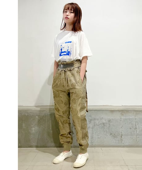SPOLOGUM  Unisex ベルト付きベージュ/パンツ