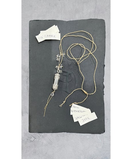 【残り僅か】nina des criquets/Jewelry Box Necklace with Silver 352479/シルバー