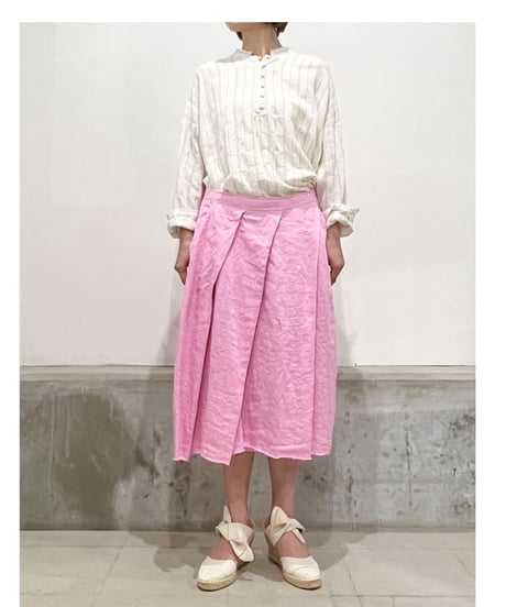 Lady'sリネンスカート(ローズ)/HannohWessel