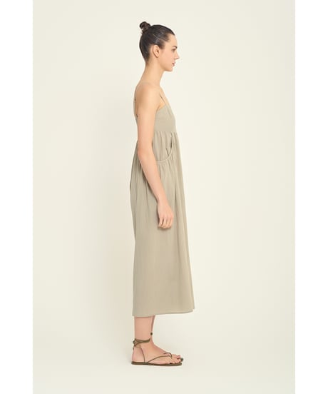 Cotton 100% / Jump suit / Dry Thyme
