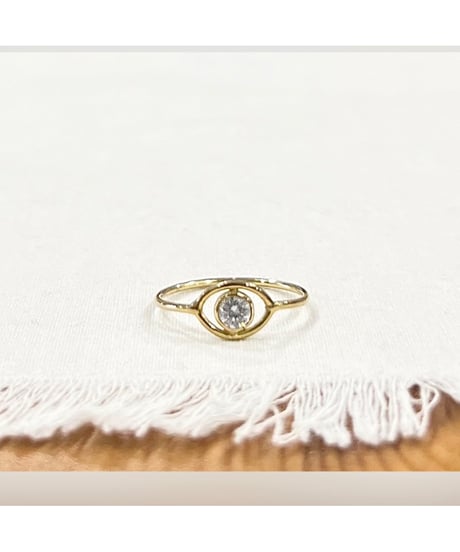 【残り僅か】nina des criquets/Eye design ring/4sr-08