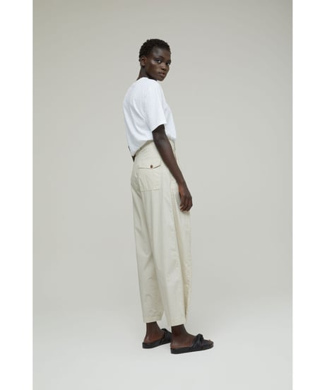 CLOSED/Organicコットンパンツ/Ivory・Navy