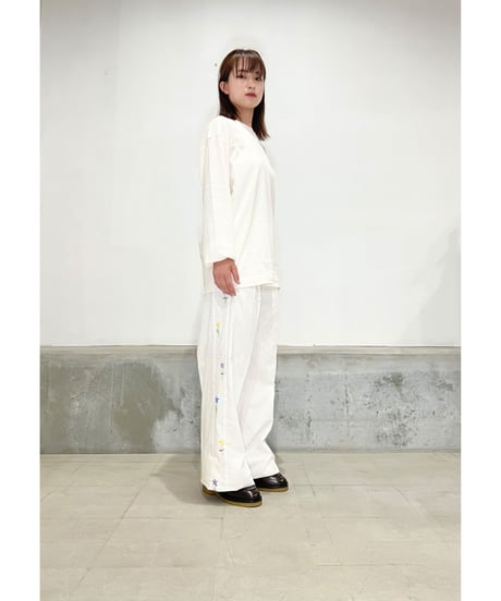 CLOSED Men's/ｵｰｶﾞﾆｯｸ・ﾛﾝｸﾞTEE/Ecru