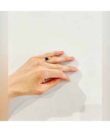【残り僅か】nina des criquets/Tanzanite & Opal ring/4sr-13