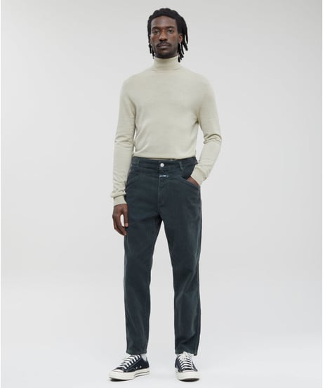 CLOSED Men's/ｺｰﾃﾞｭﾛｲ・X-lentﾃｰﾊﾟｰﾊﾟﾝﾂ/Sacrament green