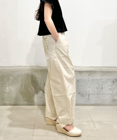 CLOSED/Organicコットンパンツ/Ivory・Navy