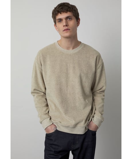 【残り僅か】CLOSED Men's/再生繊維 Heavy toweling /ﾍﾞｰｼﾞｭ
