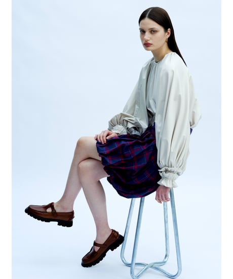 【残り僅か】TEIJA/トップス/ｺｯﾄﾝｻﾃﾝ・ﾌﾟﾗﾁﾅ