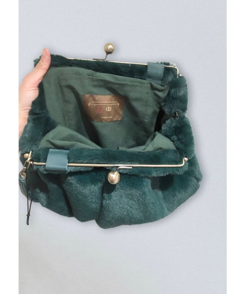 エコファークラッチバッグ/フォレストグリーン | ETTA