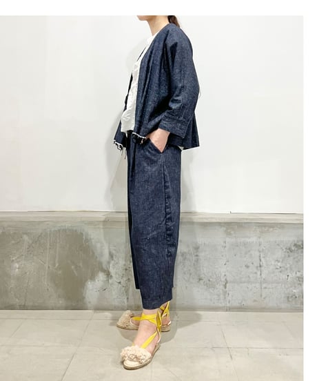 Mamab./リネンジャケット/デニム