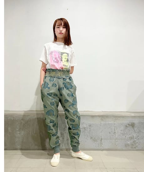 SPOLOGUM  Unisex ベルト付きグリーン／パンツ