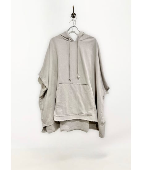 Box Big Tee フーディー/Cotton100%/Dust