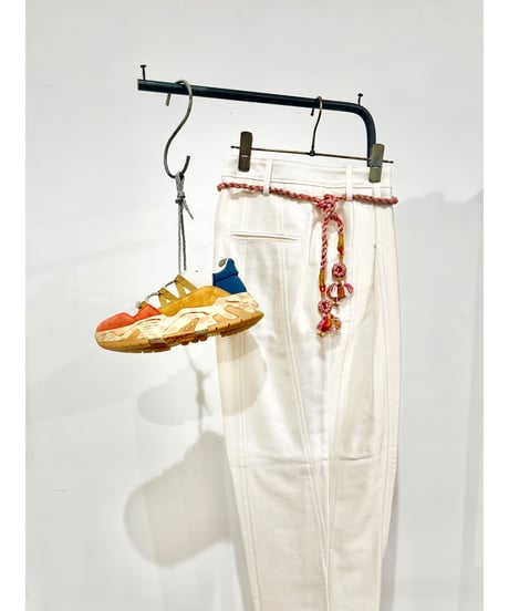 【残り僅か】CLOSED Unisex ／ハンドメイドベルト／Bright jasper