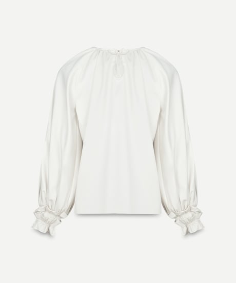 【残り僅か】TEIJA/トップス/ｺｯﾄﾝｻﾃﾝ・ﾌﾟﾗﾁﾅ