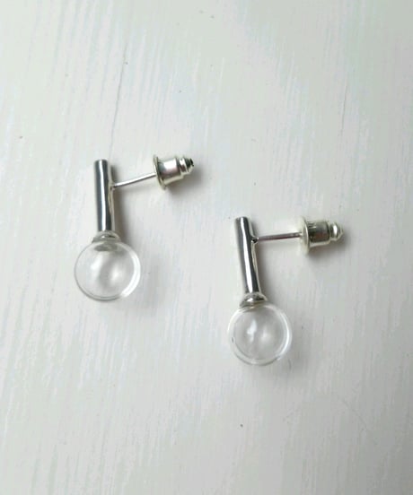 LA301 クリア　ピアス