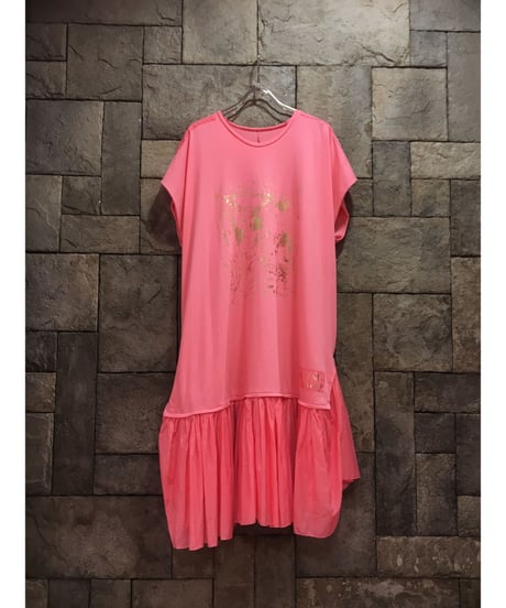 SPOLOGUMショートスリーブワンピース/フリーサイズ