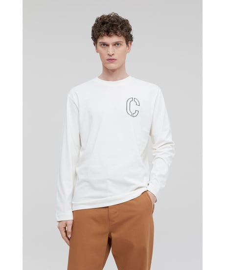CLOSED Men's/ｵｰｶﾞﾆｯｸ・ﾛﾝｸﾞTEE/Ecru
