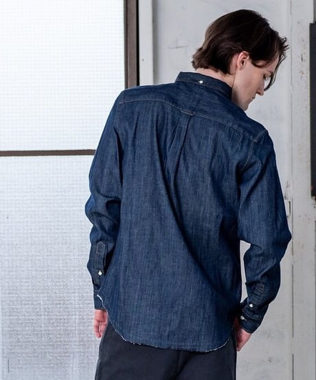 【残り僅か】CLOSED Men's/デニムシャツ/ダークブルー