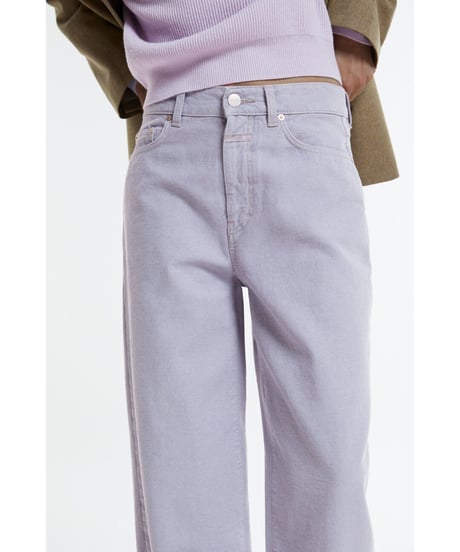 【残り僅か】CLOSED/オーガニックデニム･テーパード/Lilac