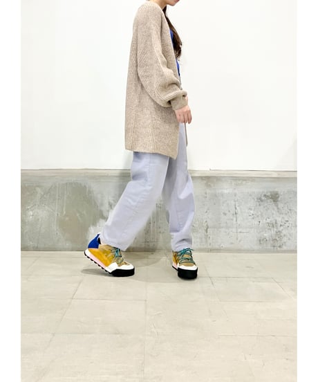 【残り僅か】CLOSED Unisex レースアップスニーカー/Golden brown