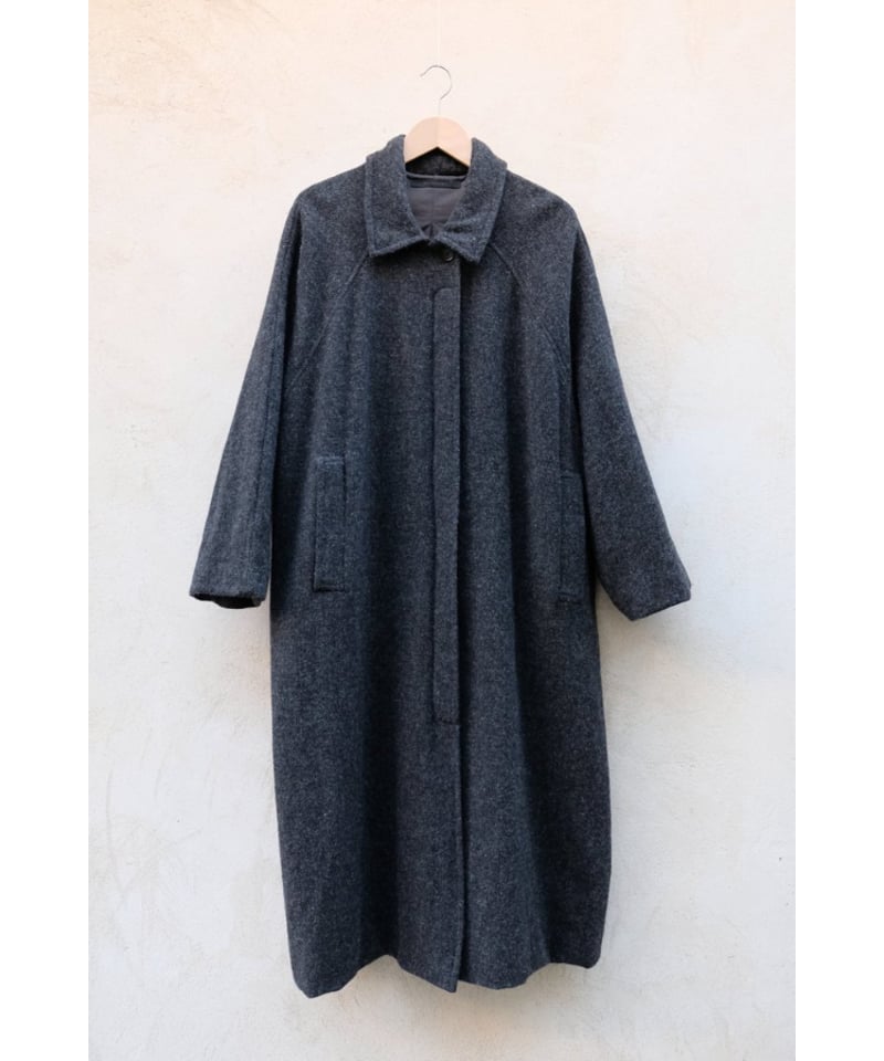 elsa esturgie/ヴァージンウール100%コート/カーボン | ETTA