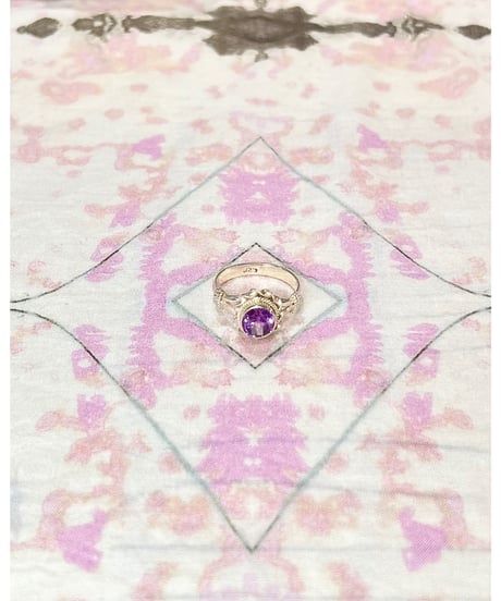 【残り僅か】Pink Tourmaline & 925 Star Silver/リング②