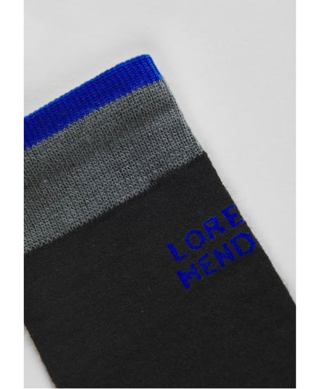 Loreak/ウール混ソックス/3カラー