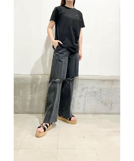 【残り僅か】Karrimor+Transit/Men'sサコッシュ付Tシャツ/ブラック