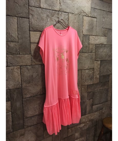 SPOLOGUMショートスリーブワンピース/フリーサイズ