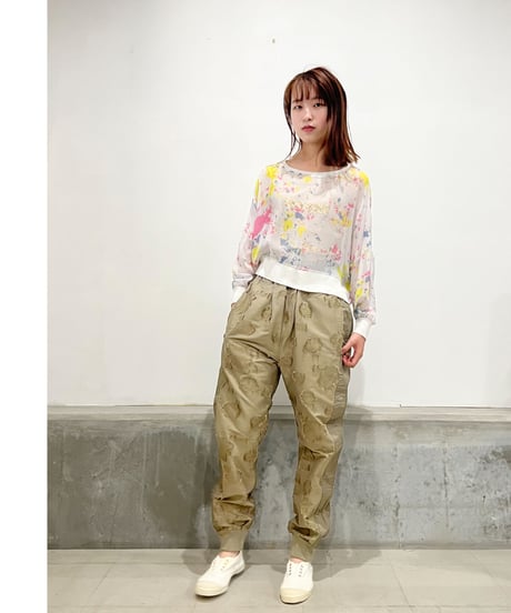 SPOLOGUM  Unisex ベルト付きベージュ/パンツ