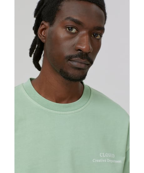 CLOSED Men's/ｵｰｶﾞﾆｯｸ・ﾋﾟｸﾞﾒﾝﾄ/Mint green