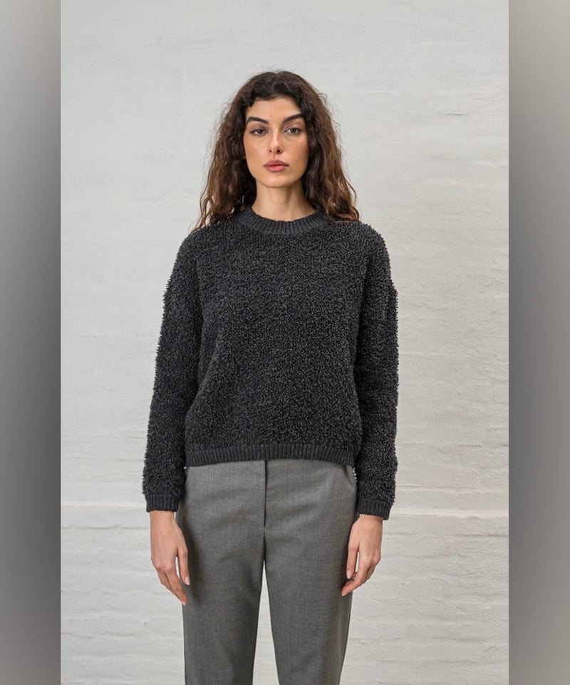 残り僅か】MJ.Watson/カシミヤ混テディニット・トップス