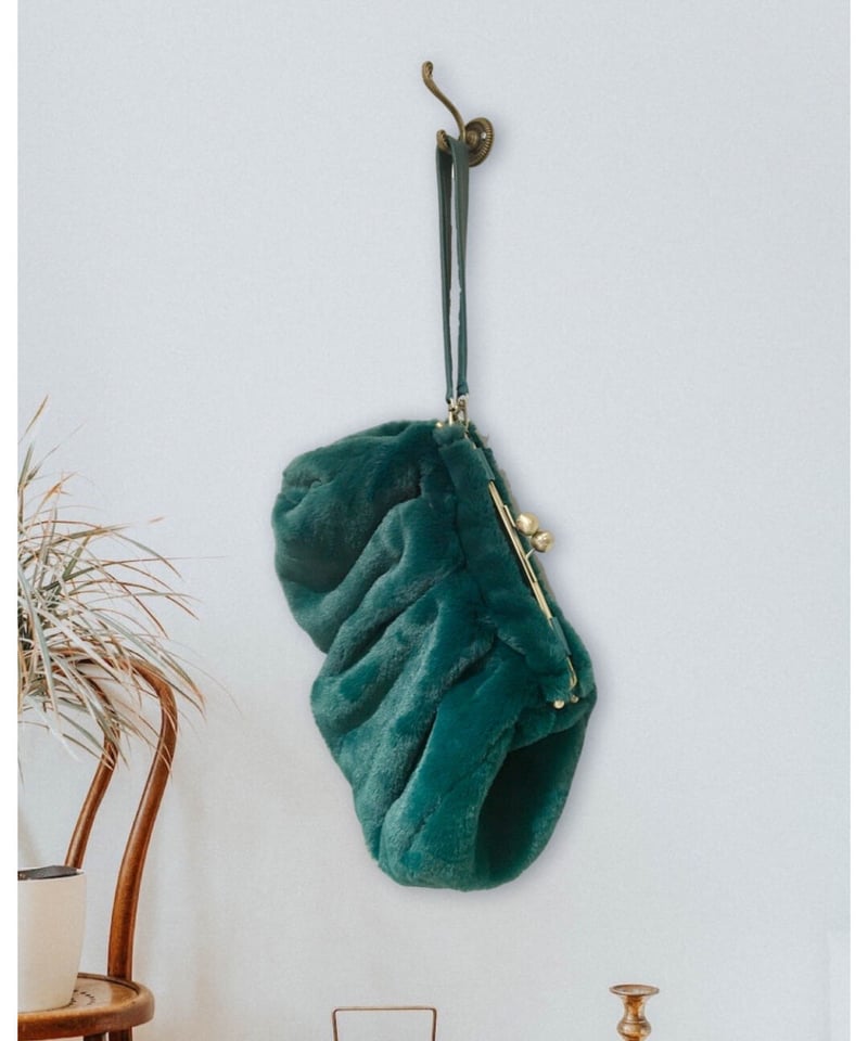 エコファークラッチバッグ/フォレストグリーン | ETTA