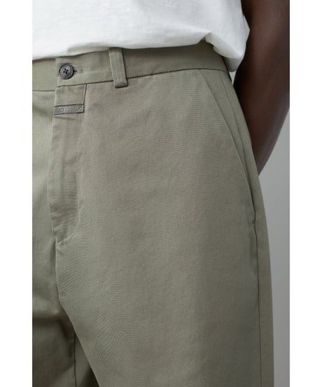 CLOSED Men's/ﾁﾉ・ﾘﾋﾞﾝｸﾞﾜｲﾄﾞ/Pole Khaki