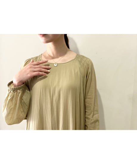 Mother of Pearl and Leaf ネックレス（シルバーチェーン）