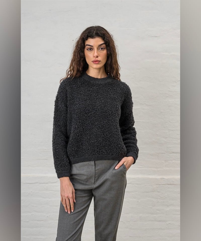 残り僅か】MJ.Watson/カシミヤ混テディニット・トップス