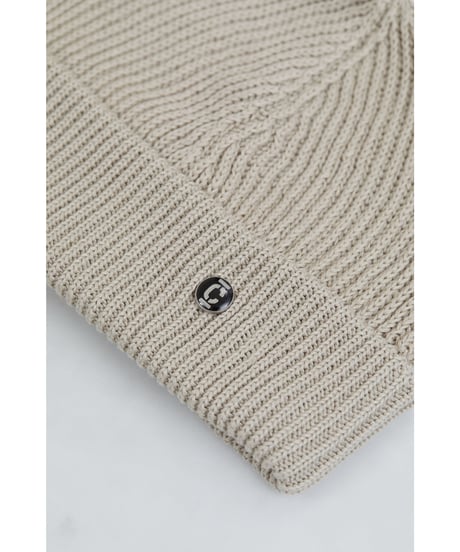 CLOSED/サマーニットキャップ/Grain beige
