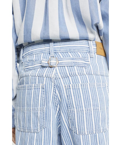 【残り僅か】CLOSED/リラックスフィット・ストレート/ブルーストライプ