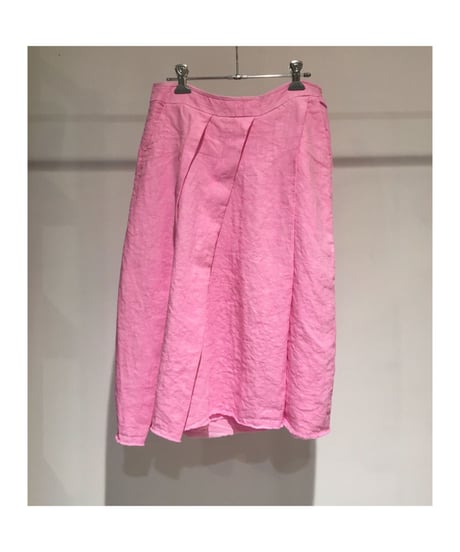 Lady'sリネンスカート(ローズ)/HannohWessel