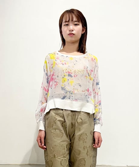 SPOLOGUMシルクトップス/フリーサイズ