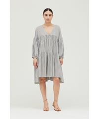 Cotton Shirt/Dress/Black stripes