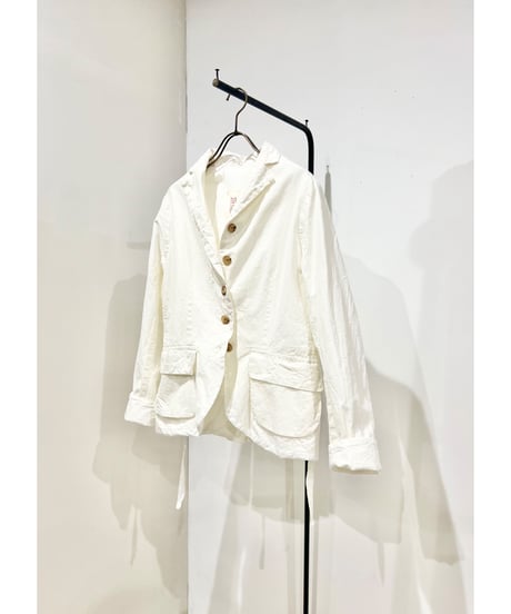 HannohWessel /Bio cottonジャケット/ホワイト